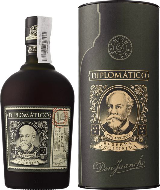 Ром Diplomatico Reserva Exclusiva 40% 0.7 л tube